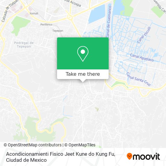Acondicionamienti Fisico Jeet Kune do Kung Fu map
