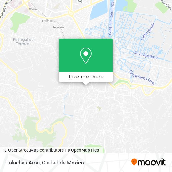 Talachas Aron map
