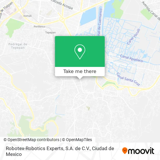 Robotex-Robotics Experts, S.A. de C.V. map