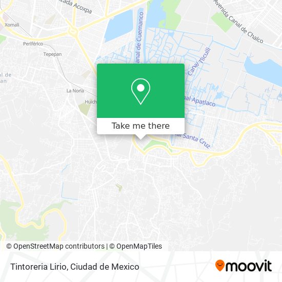 Tintoreria Lirio map