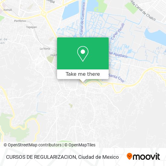 CURSOS DE REGULARIZACION map