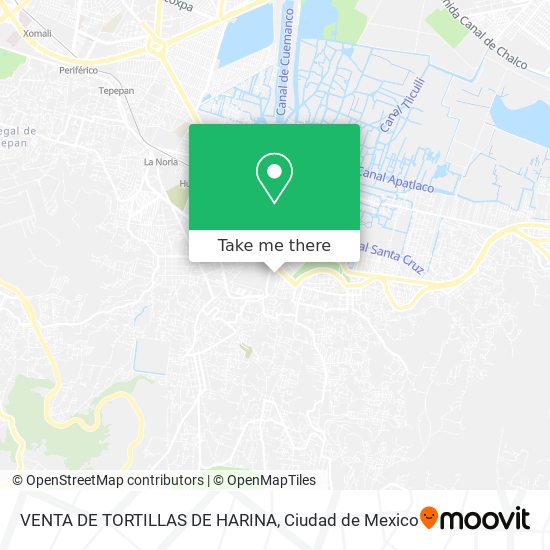 VENTA DE TORTILLAS DE HARINA map