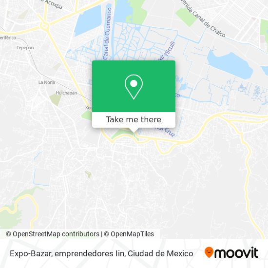 Expo-Bazar, emprendedores Iin map