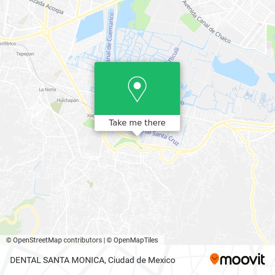 DENTAL SANTA MONICA map