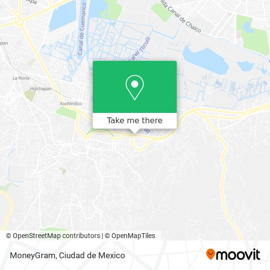 MoneyGram map