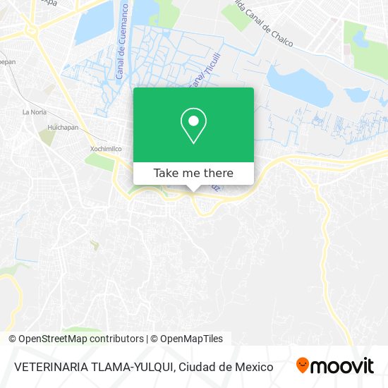 VETERINARIA TLAMA-YULQUI map