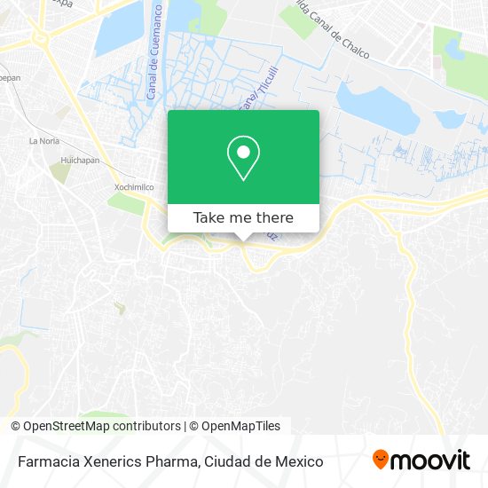 Mapa de Farmacia Xenerics Pharma