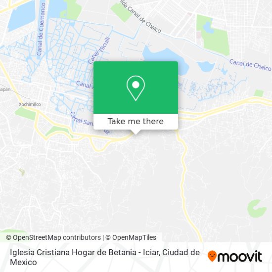 Iglesia Cristiana Hogar de Betania - Iciar map