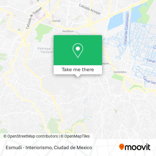 Esmudi - Interiorismo map