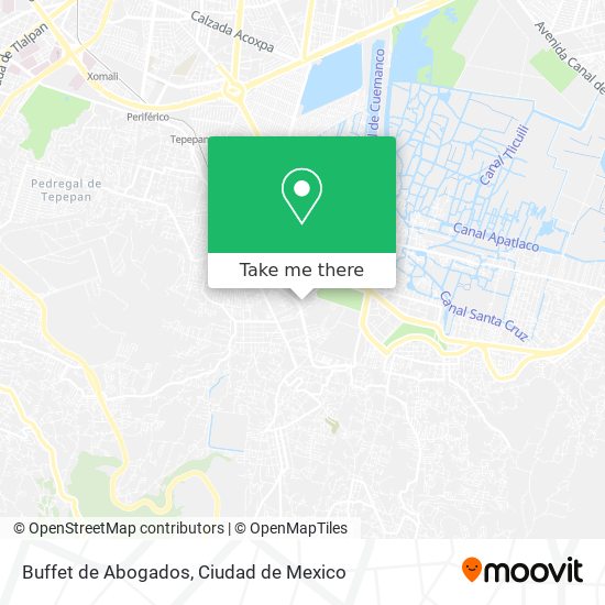 Buffet de Abogados map