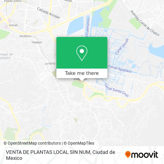 Mapa de VENTA DE PLANTAS LOCAL SIN NUM