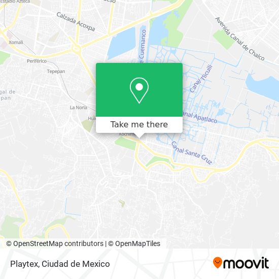 Playtex map