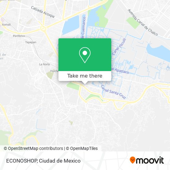 ECONOSHOP map