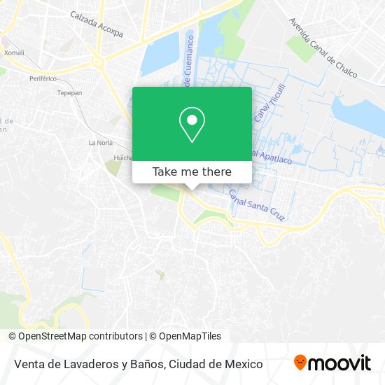 Venta de Lavaderos y Baños map