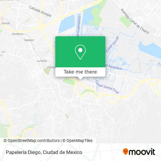 Papelería Diego map