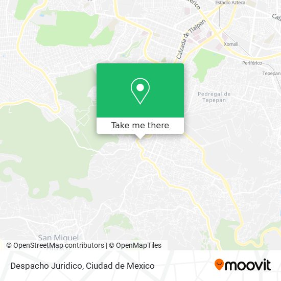 Despacho Juridico map