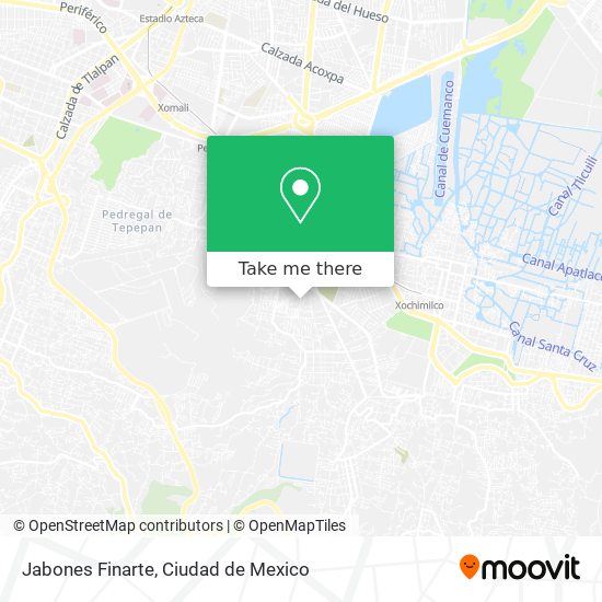 Jabones Finarte map