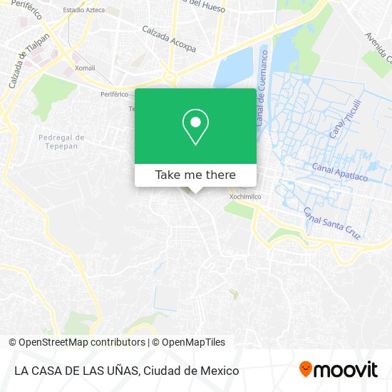 LA CASA DE LAS UÑAS map