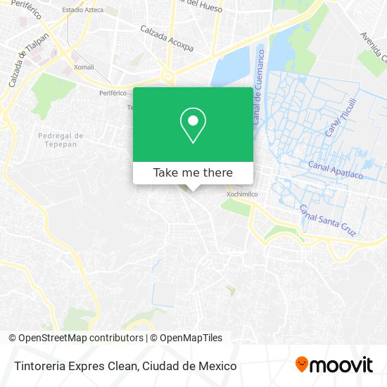 Tintoreria Expres Clean map