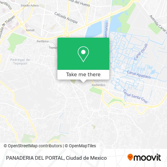 Mapa de PANADERIA DEL PORTAL