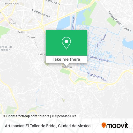 Mapa de Artesanías El Taller de Frida.