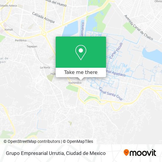 Grupo Empresarial Urrutia map