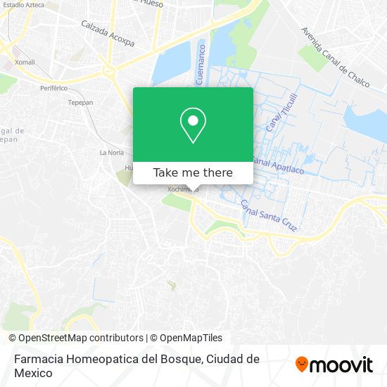 Farmacia Homeopatica del Bosque map