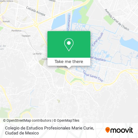Colegio de Estudios Profesionales Marie Curie map