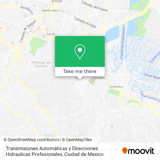 Transmisiones Automáticas y Direcciones Hidraulicas Profesionales map