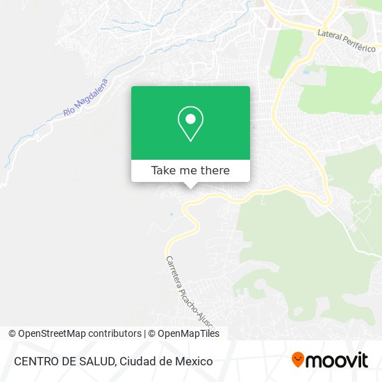 CENTRO DE SALUD map