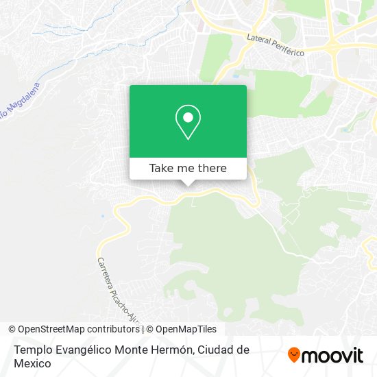 Templo Evangélico Monte Hermón map
