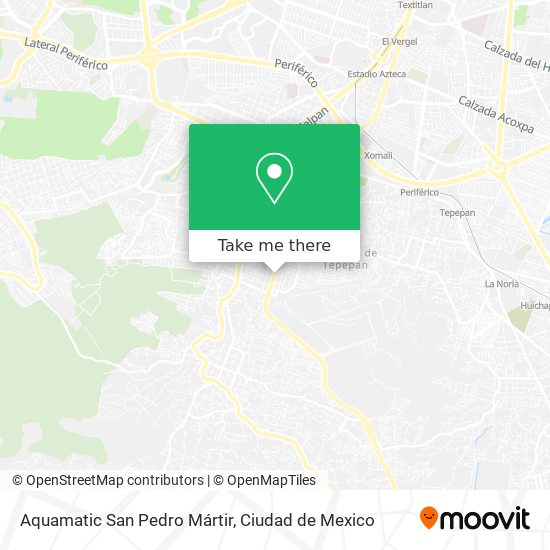Mapa de Aquamatic San Pedro Mártir