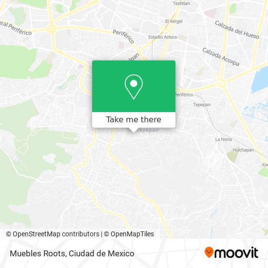 Mapa de Muebles Roots