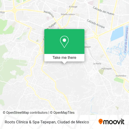 Roots Clinica & Spa-Tepepan map