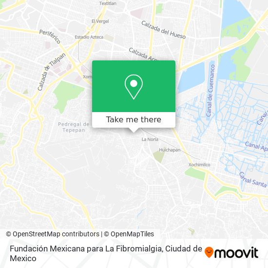 Fundación Mexicana para La Fibromialgia map