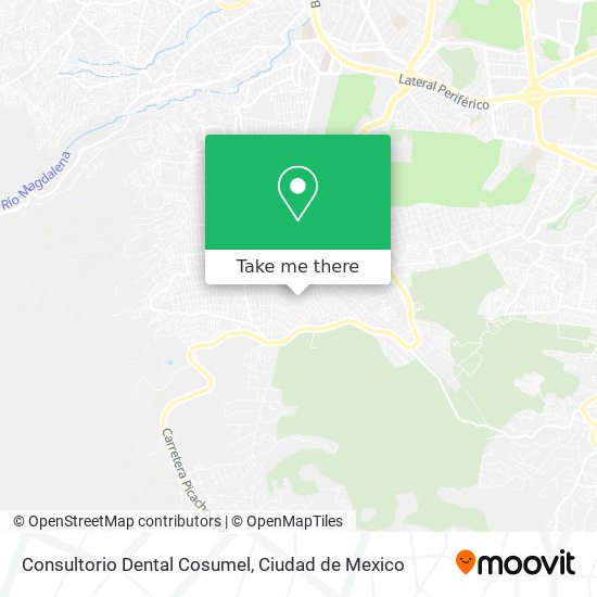 Consultorio Dental Cosumel map