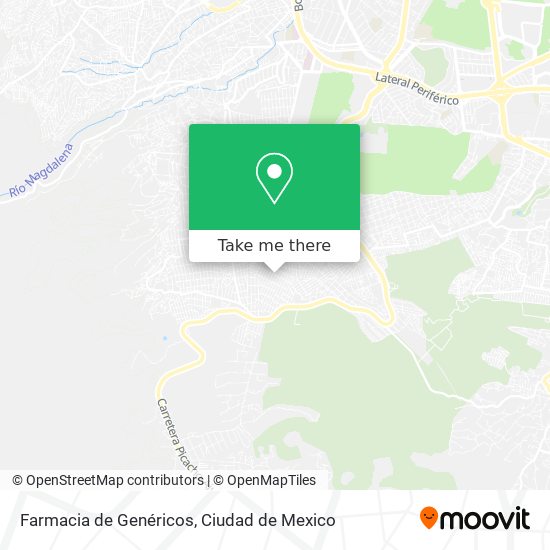 Farmacia de Genéricos map