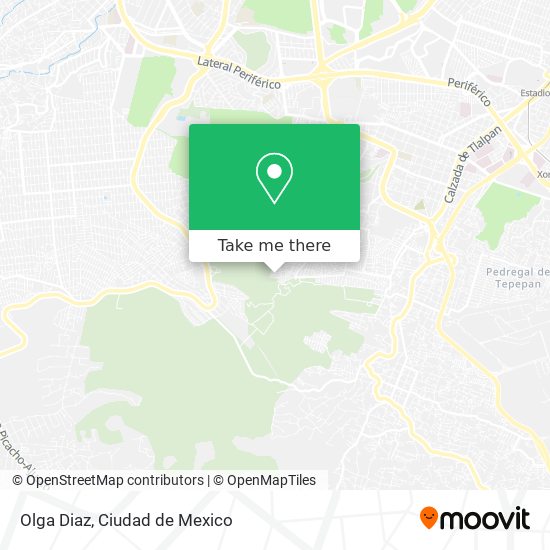 Mapa de Olga Diaz
