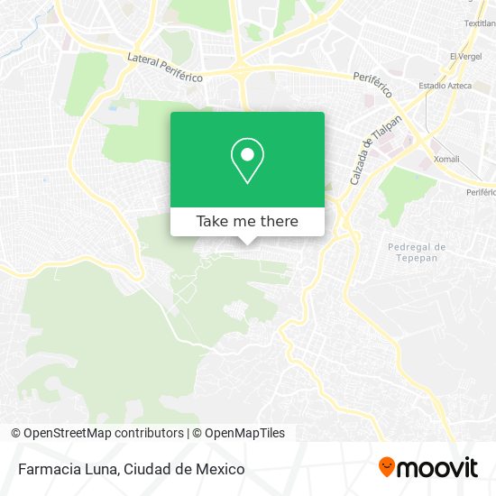 Mapa de Farmacia Luna