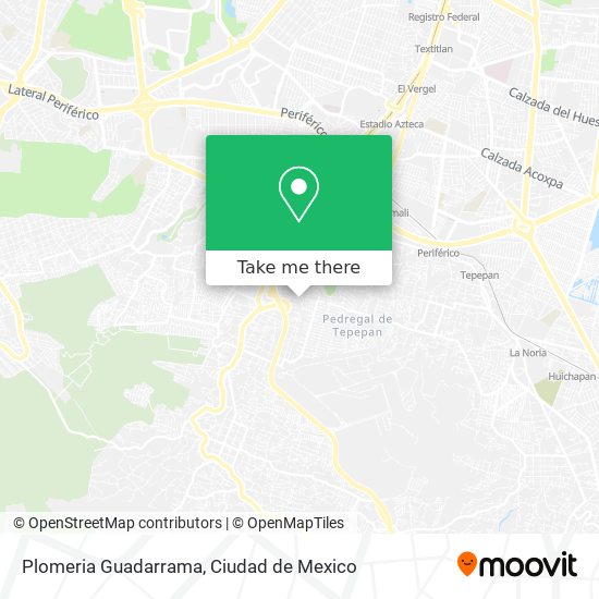 Plomeria Guadarrama map