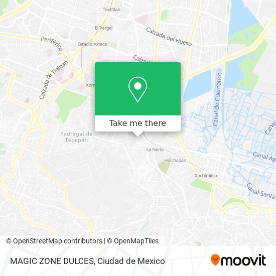 Mapa de MAGIC ZONE DULCES