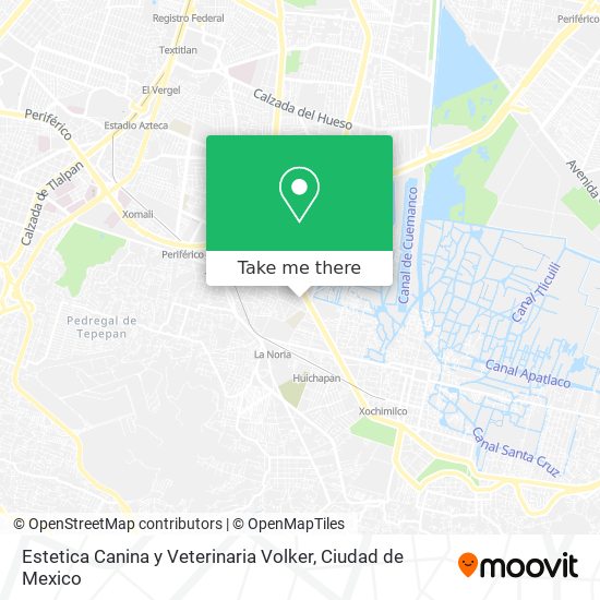 Estetica Canina y Veterinaria Volker map