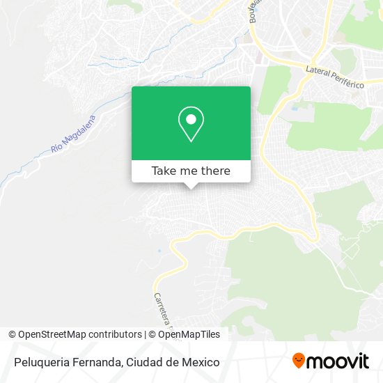 Peluqueria Fernanda map