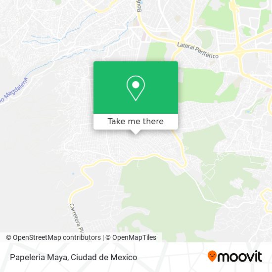 How to get to Papeleria Maya in Alvaro Obregón by Bus?