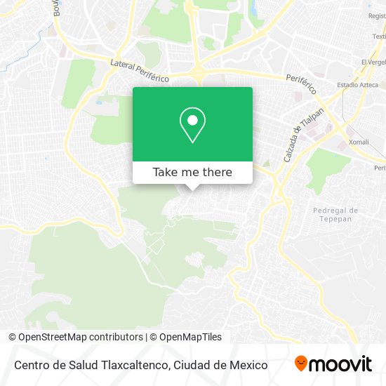 Centro de Salud Tlaxcaltenco map