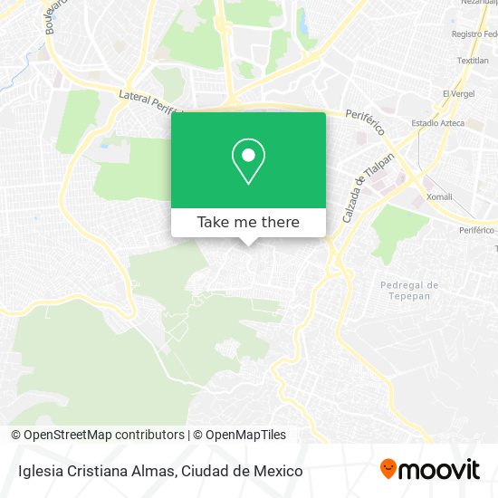 Iglesia Cristiana Almas map