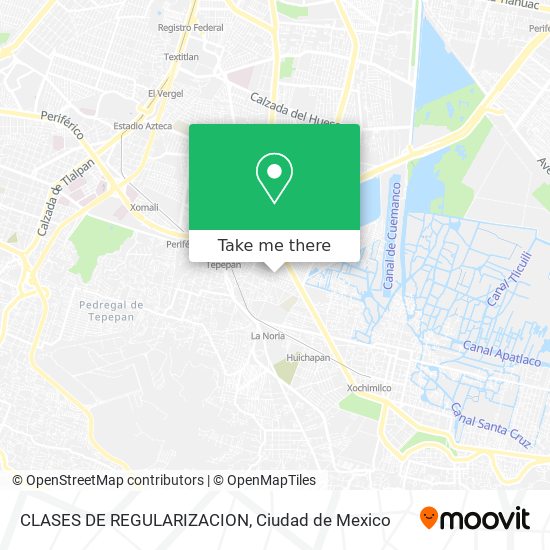 Mapa de CLASES DE REGULARIZACION