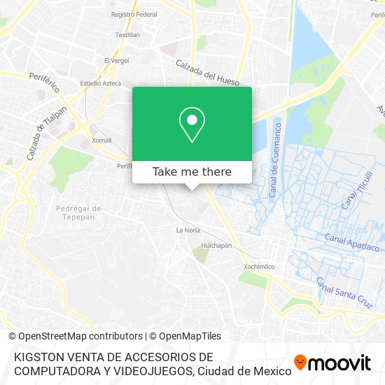 KIGSTON VENTA DE ACCESORIOS DE COMPUTADORA Y VIDEOJUEGOS map