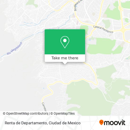 Renta de Departamento map