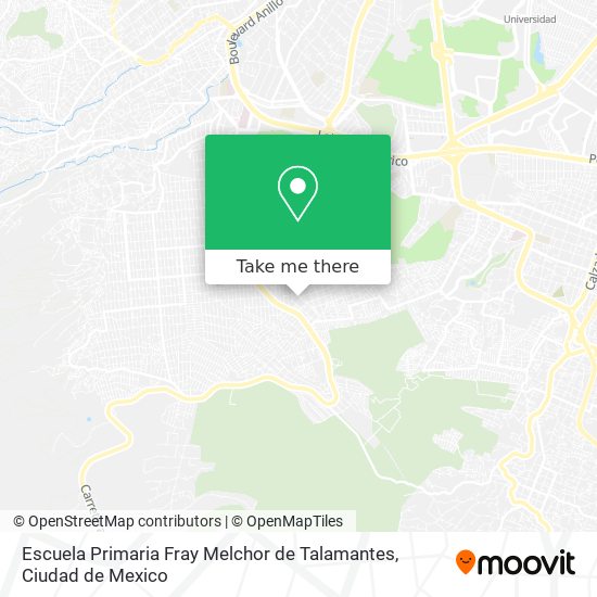 Escuela Primaria Fray Melchor de Talamantes map